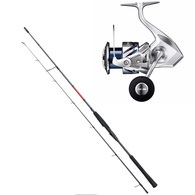 23 STRADIC C5000XG FM / DIVERGEX 6'3" 1PCE PE1.2 JIG SPIN combo