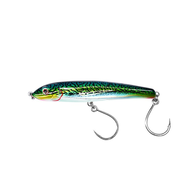 Riptide 200mm 90g Floating Stickbait - Silver Green Mackerel