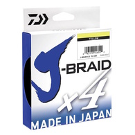 DAIWA BRAID YELLOW J BRAID X4