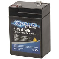 LiFePO4 Battery Deep Cycle Lithium Ion 6.4v 4.5 Amps