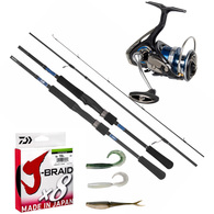 Legalis LT 3000D-C / Tierra 7102MFS-NZ Come with Free Braid + 3 Softbaits