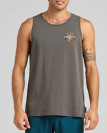 Captain Cooked Tank Singlet - Charcoal