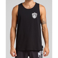 Port Side Ahoy Fkrs Tank Singlet - Black