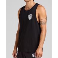 Port Side Ahoy Fkrs Tank Singlet - Black