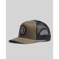 Fk Off Im Fishing Twill Trucker Cap - Olive