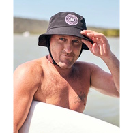 H Series Surf Bucket Hat - Black