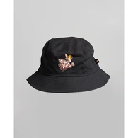 Sunflower Anchor Womens Bucket Hat - Vintage Black