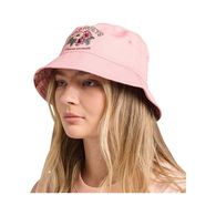 Tiki Anchor Reversible Womens Bucket Hat - Apricot