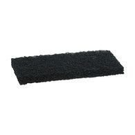 Flexible Head Scrubber Replacement Coarse - Black