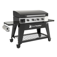 4 Burner Griddle Flat Top BBQ w/Lid