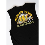 Nz Beers Short Sleeve Muscle Tee Shirt - Black