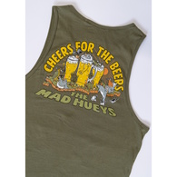 Nz Beers Tank Singlet - Olive