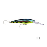 X-Rap Magnum Bibbed Single Hook Trolling Lure - 16cm Lime Light UV