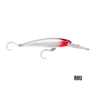 X-Rap Magnum Bibbed Single Hook Trolling Lure - 16cm Red Head UV