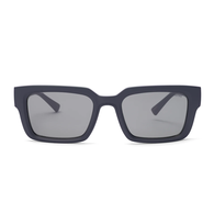 Oney Womens Non-Polarised Sunglasses - Matt Black/Grey Lenses 