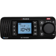 GR300BT AM/FM Bluetooth Marine Stereo - Black 