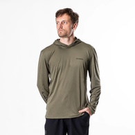 Graphic Solartech Hoodie - Brown Trout