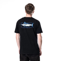 Artist Short Sleeve T-Shirt - Blue Marlin Fish It Well