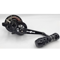 Monster Game HG PE3 Turbo Overhead Lever Drag Reel Black