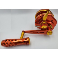 Wiki Master Vip 2000Xh Turbo Overhead Lever Drag Reel Orange Gold