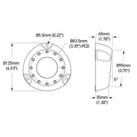 Apelo Spacer Surface Mounting Accessory