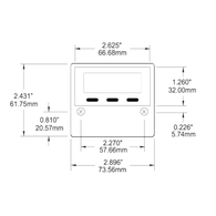 8248 Dc Digital Multi-Function Meter With Alarm