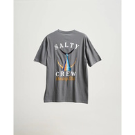 Tailed Standard Short Sleeved Tee-Shirt - Charcoal