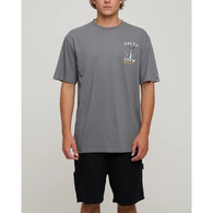 Tailed Standard Short Sleeved Tee-Shirt - Charcoal