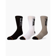 Alpha Socks Assorted 3 Pack (7-11)