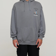 Tailed Hooded Mw Fleece - Charcoal