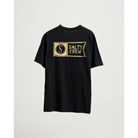 Sketchy Alpha Standard Short Sleeved Tee-Shirt - Black