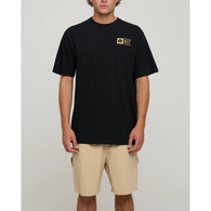 Sketchy Alpha Standard Short Sleeved Tee-Shirt - Black