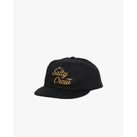 Dockside 5 Panel Cap - Black