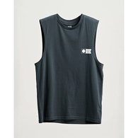 Tailgate Sleeveless Muscle Tank Singlet - Coal