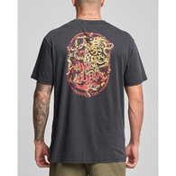 Kraken Tins Short Sleeve Tee - Washed Black