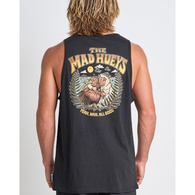 Yeah Nah NZ Tank Singlet - Black