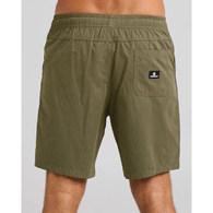 Skull Anchor Volley Short 18" - Olive