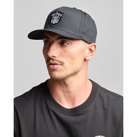 Ahoy Fkrs Twill Snapback Cap - Black