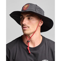 Kraken Tins Wide Brim Hat Size L/Xl - Black