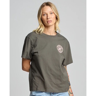 H Series Womens Short Sleeve Tee Shirt - Charcoal