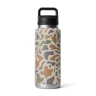 Rambler 36Oz (1065Ml) Bottle Tan Camo W/Chug Cap