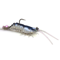 Prawnz Elite - White Prawn Softbait 5" 1Pk