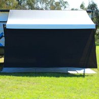 Awning Privacy Screen - Black