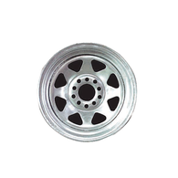 Galvanised Multi Fit Trailer Wheel Rim 13"