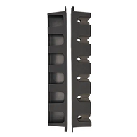 Vertical 6 Rod Surface Mount Rack 