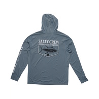 Angler Hooded Long Sleeve Sunshirt - Storm