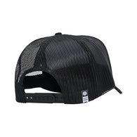 Wahoo Stamp 5 Panel Trucker Cap - Black