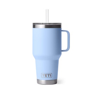 Rambler 35oz (1035ml) Mug with straw - Big Sky Blue