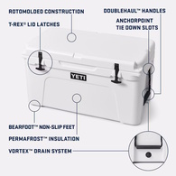 Tundra 65 Ice Box - Big Sky Blue