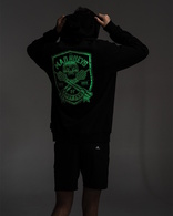 Ahoy Fkrs Shield Fleece Pullover Hoodie - Black